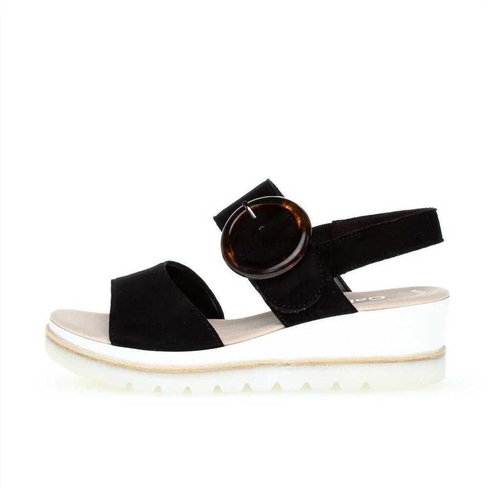 NEW GABOR women's 24.645.37 sandal in black